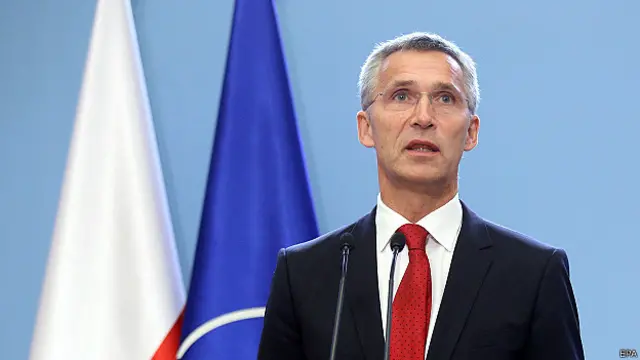 Йенс Солтенберг в Варшаве