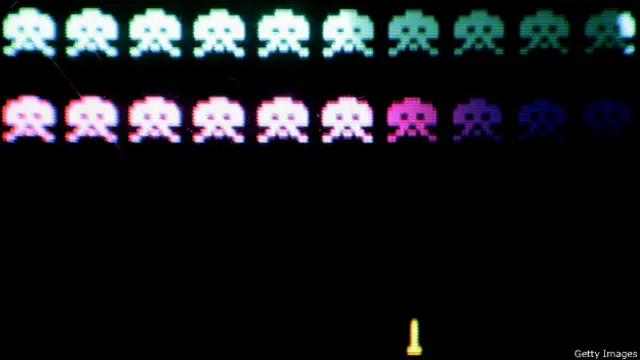 Imagen del videojuego clásico Space Invaders