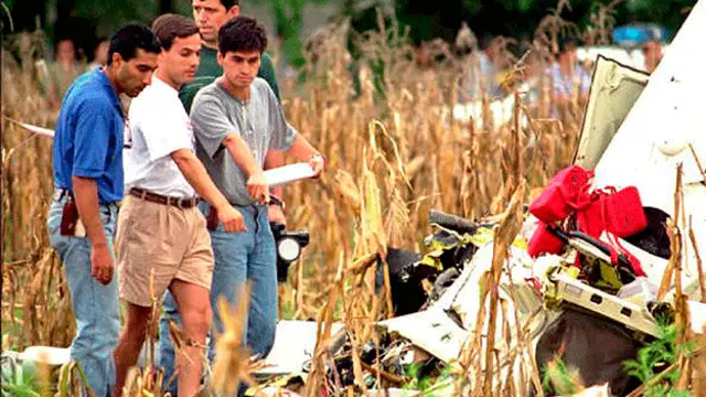 El lugar donde falleció Carlitos Menem (foto: AFP)