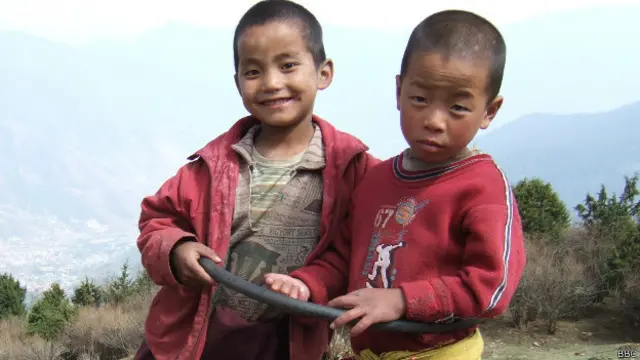 भूटान बच्चे