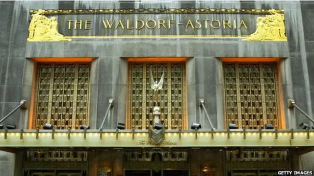 美國駐聯合國大使的官邸就在華爾道夫酒店。
