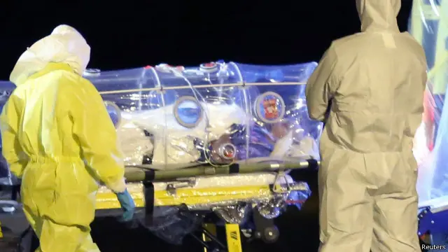 مینویل گارسیا جن کی عمر 69 تھی 25 ستمبر کو میڈرڈ کے ہسپتال میں فوت ہوئے جنہیں ایبولا کا مرض سیئیرالیون میں لاحق ہوا انہیں ہسپتال منتقل کیا جا رہا ہے