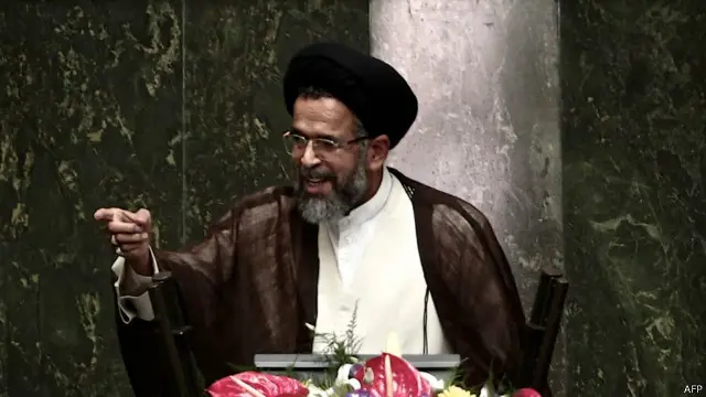 وزیر اطلاعات ایران برای پاسخگویی به سوالات نمایندگان به مجلس رفته بود