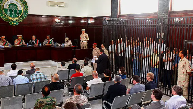 Суд над гражданами СНГ в Ливии