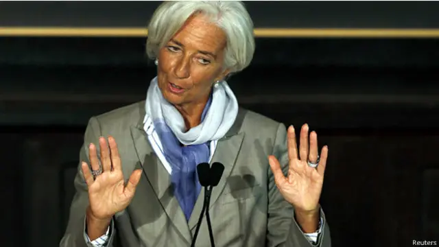 مديرة صندوق النقد الدولي كرستين لاغارد