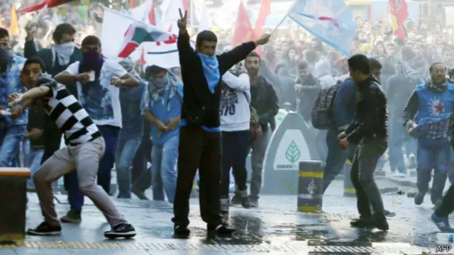 Unjuk rasa di Ankara