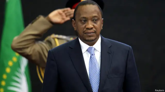 कीनिया के राष्ट्रपति उहुरू केन्याटा