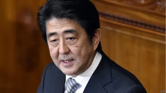 日本首相安倍晋三