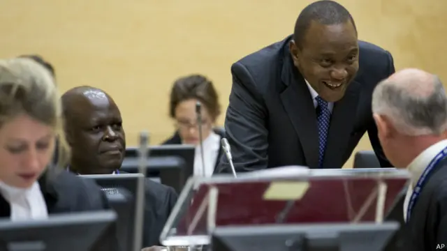 Kenyatta datang sebagai pribadi "agar tak mengorbankan kedaulatan Kenya."