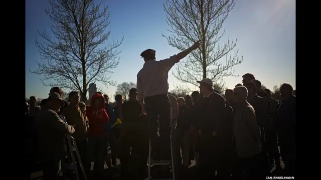 Уголок ораторов. Фото: Jan Enkelmann