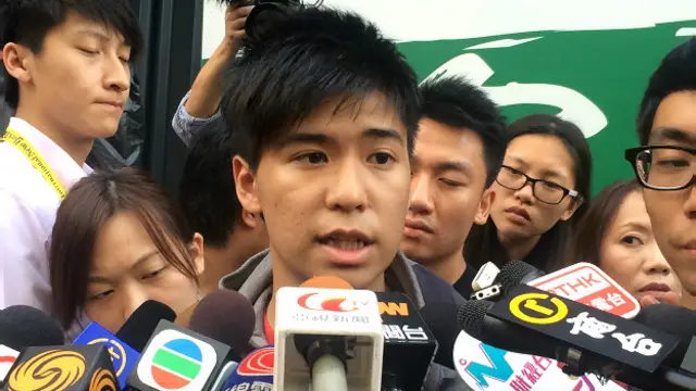 岑敖辉又说，对话是否有学民思潮和占中三子参与，未有共识。（BBC中文网图片）