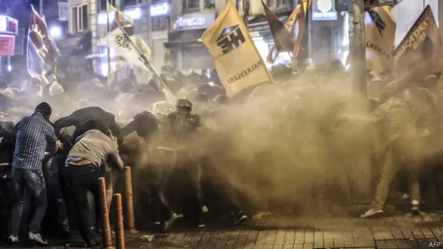 Protestos na Turquia (AFP)