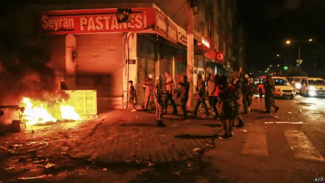 Protestos de curdos (AFP)