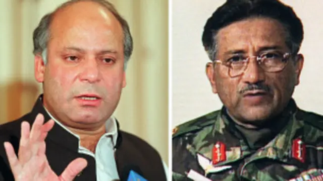 جنرل پرویز مشرف اور میاں نواز شریف