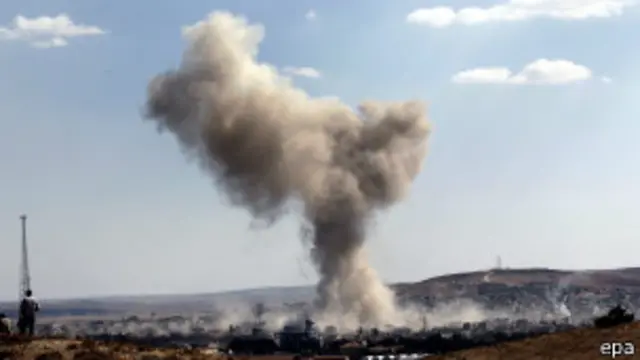 ကိုဘာနီမြို့ပေါ် လေကြောင်း တိုက်ခိုက်မှု တစ်ခု