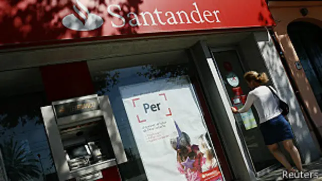 Sucursal del Banco Santander.