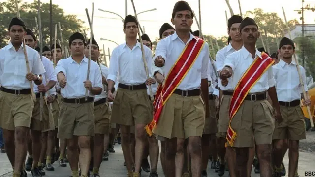 राष्ट्रीय स्वयंसेवक संघ के स्वयंसेवक