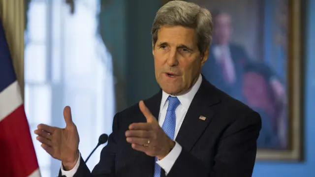 صف كيري الموقف في عين العرب بأنه "مأساة"