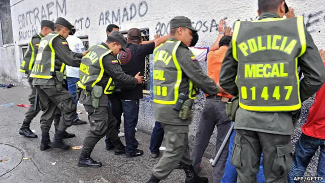 Redada policial en Cali