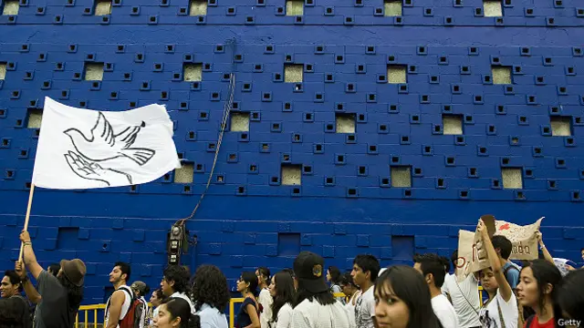 Marcha por la paz en Cuernavaca, Morelos