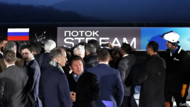 Церемония начала строительства "Южного потока"