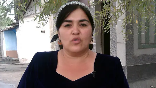 Насиба Шаропова, заместитель председателя джамоата "Шахрак".