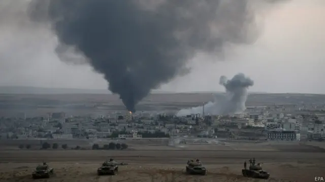 Дым над Кобани