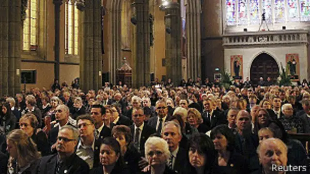 Servicio religioso en Australia por víctimas del MH17