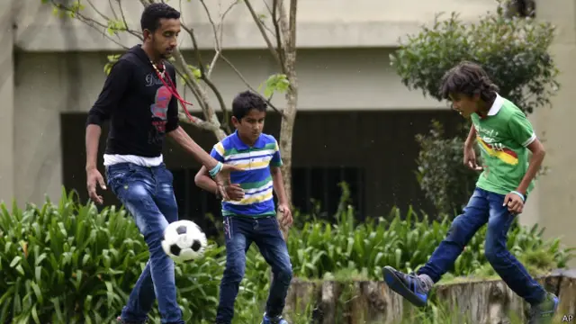 Los refugiados pertenecen a cinco familias.