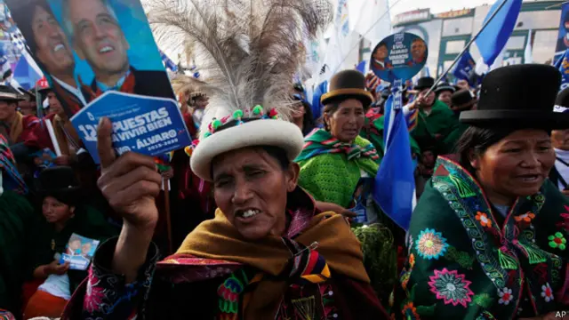 Las clases populares son el grueso del apoyo a Morales.