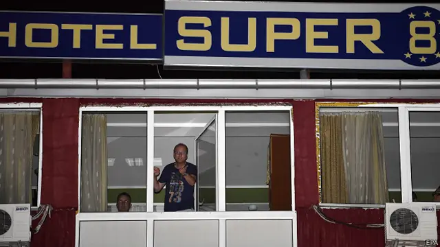 Hotel en cuarentena, Macedonia