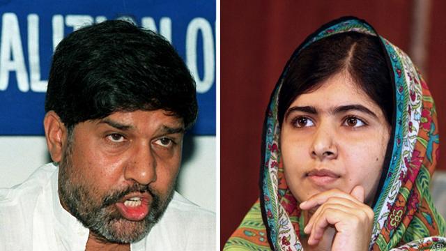 Kailash Satyarthi y Malala Yousafzai