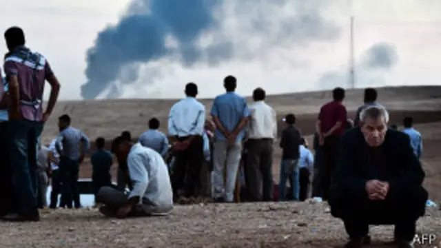 ဆီးရီးယား တူရကီ နယ်စပ် တောင်ကုန်းပေါ်က ကာ့ဒ်လူမျိုးတွေ