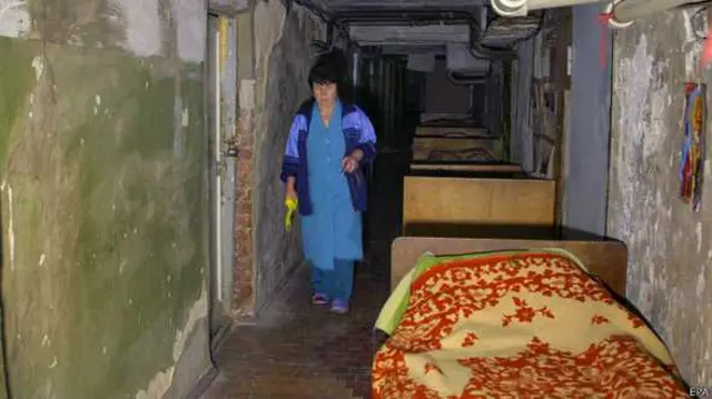 При лікарнях в Донецьку обладнані бомбосховища