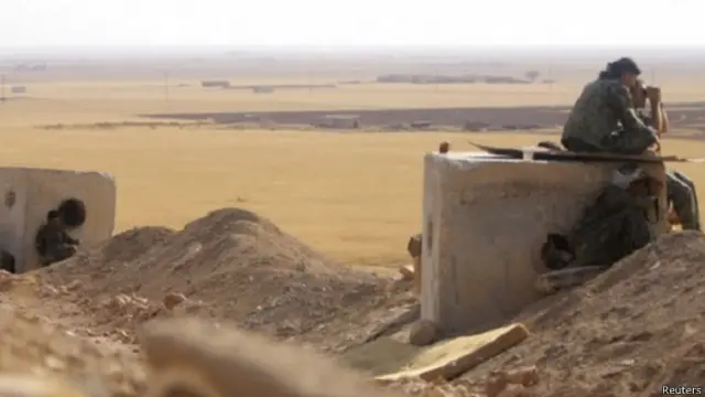 المقاتلون الأكراد في كوباني