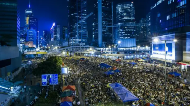 हांगकांग विरोध प्रदर्शन