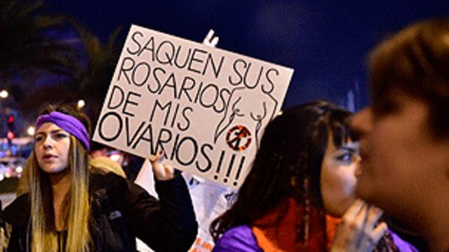 Marcha en Chile (foto: AP)