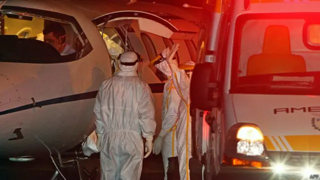 El hombre fue trasladado desde Paraná a Río de Janeiro.