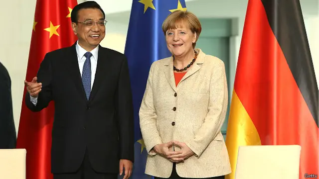 李克强和默克尔