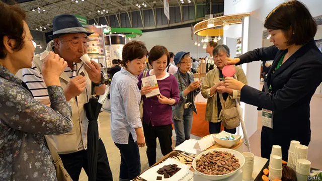 Degustación en Japón