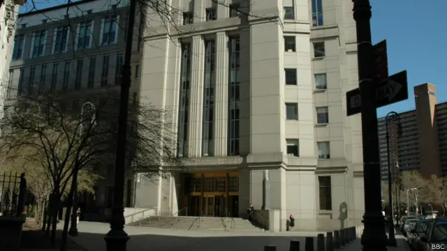 Здание суда в Нью-Йорке, в котором проходят слушания по делу Liberty Reserve