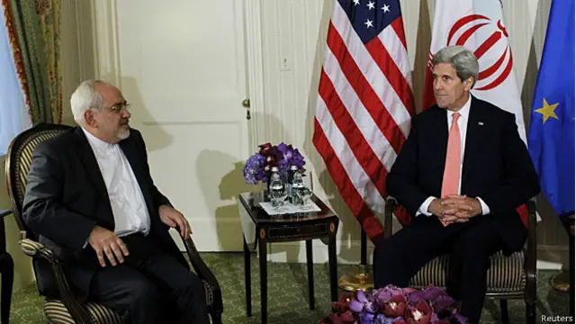 وزرای خارجه آمریکا و ایران در یک سال گذشته بارها با هم ملاقات کرده اند