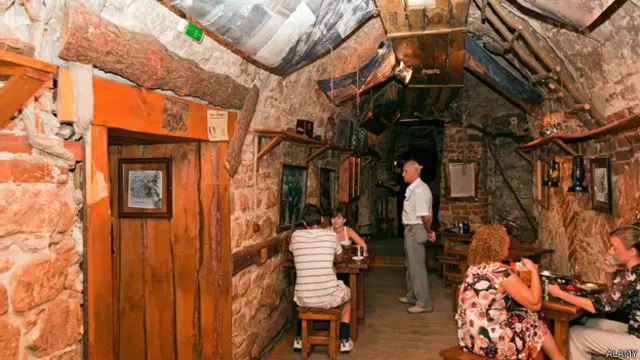 यूक्रेन के लवीव में रेस्तरां