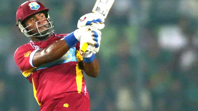 ویسٹ انڈیز کی جانب نمایاں بلے باز سمتھ رہے جنھوں نے 97 گیندوں میں 11 چوکوں اور دو چھکوں کی مدد سے 97 رنز بنائے