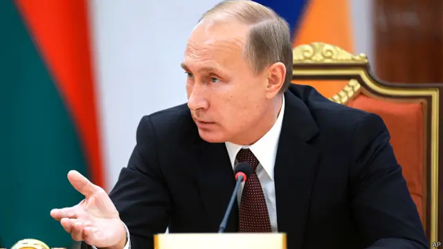 रूस के राष्ट्रपति व्लादिमीर पुतिन