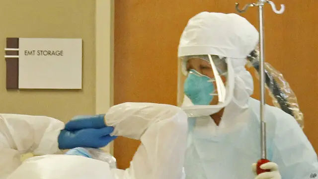 Проверка на Эболу в Далласе