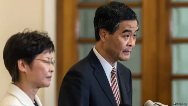 Глава администрации Гонконга Лян Чжэнъин 