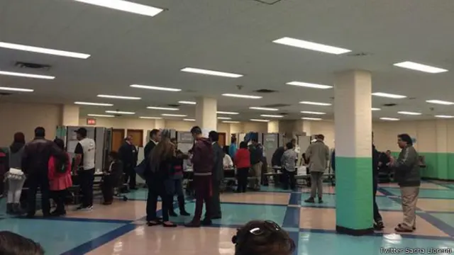 Votación en Queens, Nueva York