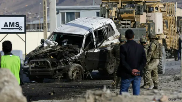 برید له سیمې د بهرنیو ځواکونو د تېرېدو په حال کې شوی