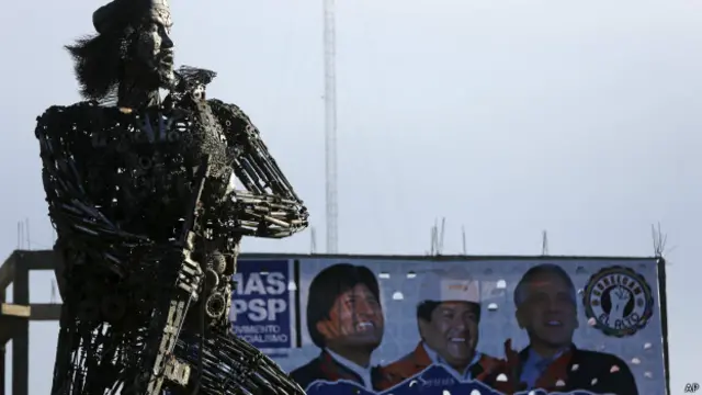Estatua del Che en El Alto, Bolivia